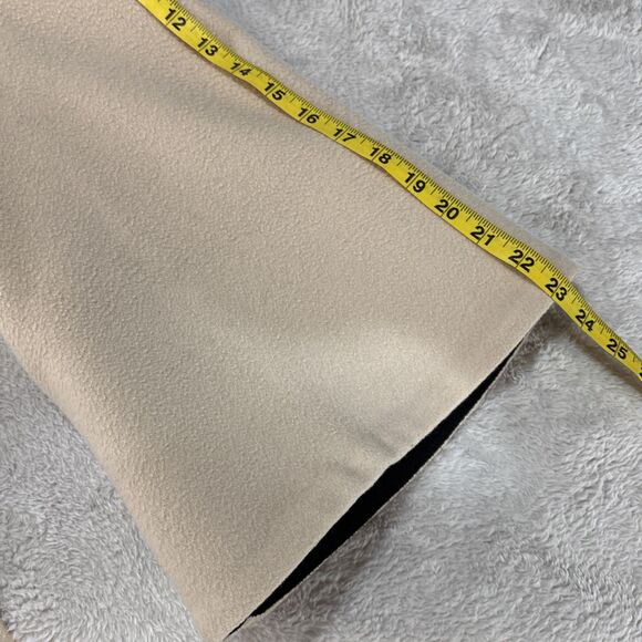 Fleurette Loro Piana Italian Wool USA Mid Length Coat 16 asymmetrical Zip Lined - Picture 14 of 16